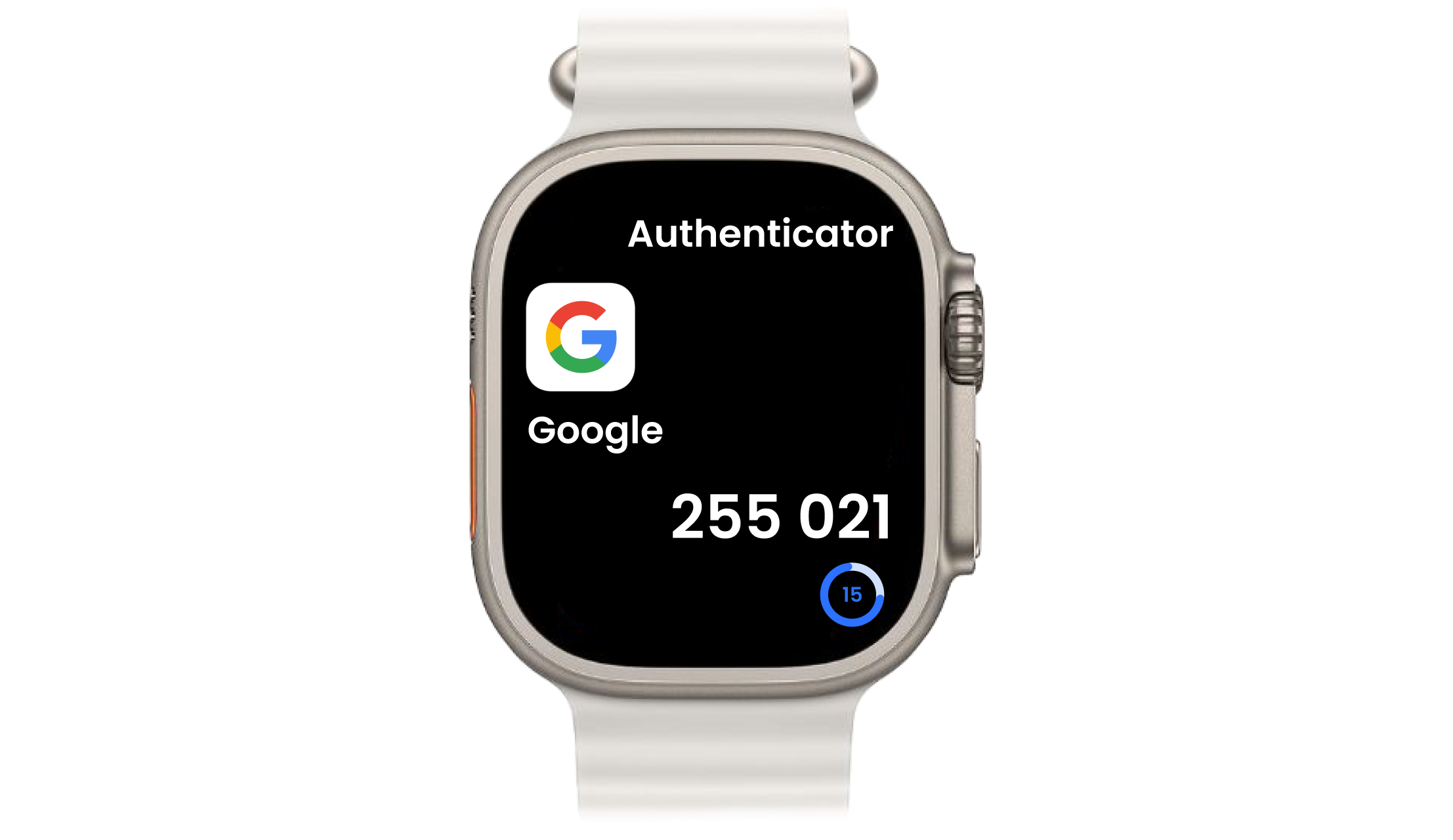 Authenticator App for Apple Watch