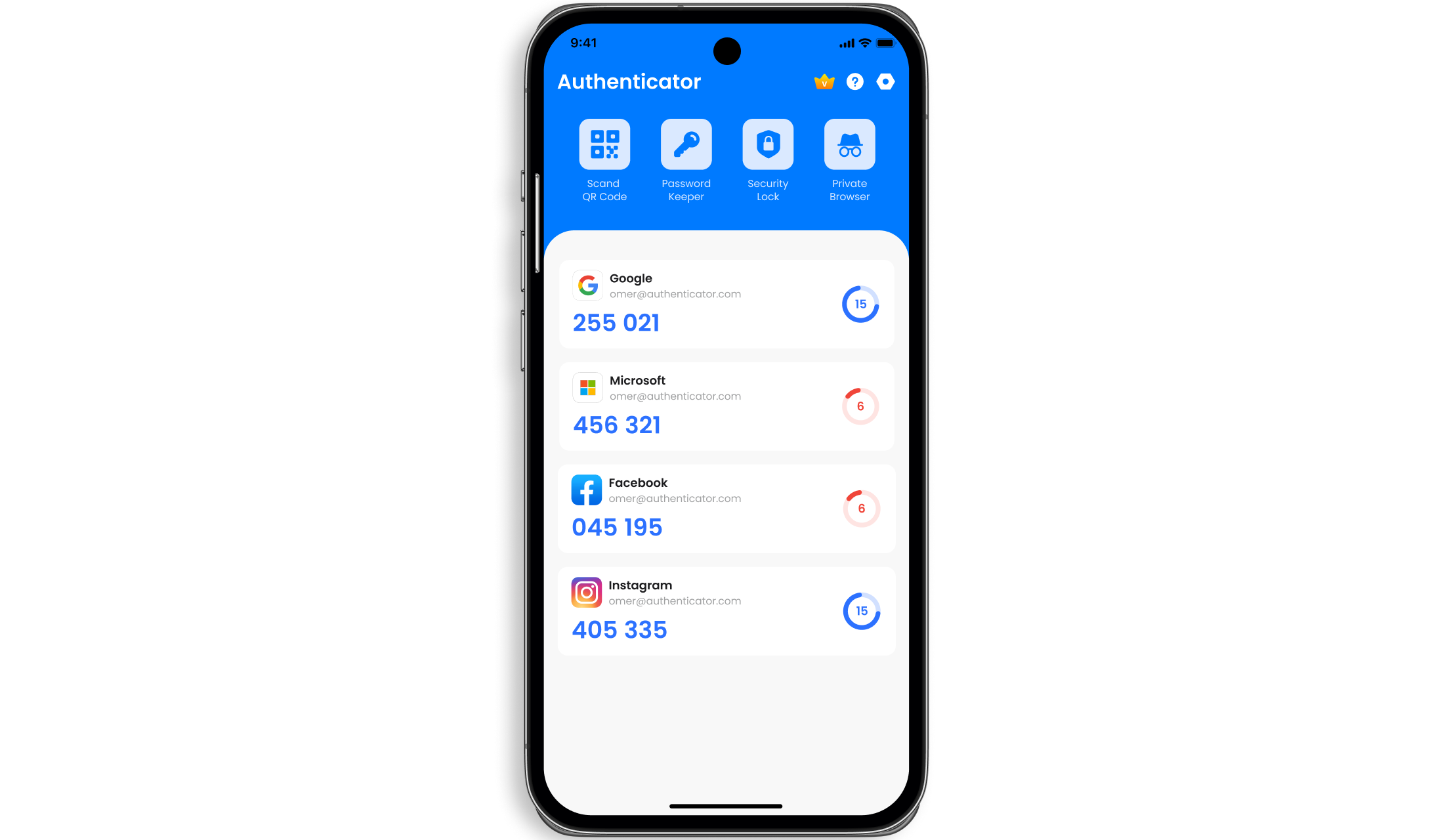 Authenticator App for Android