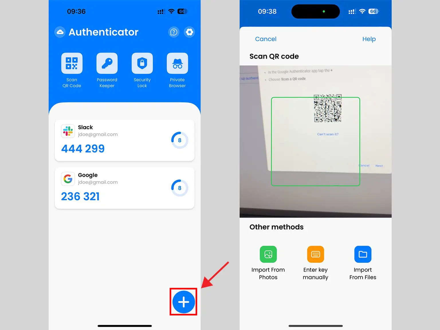 Two-Factor Authentication Code (2FA)